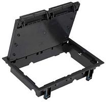 Лючок нерегулируемый Simon Connect Cima S600 6х2 мод. 225x310x66мм IP40 графит картинка